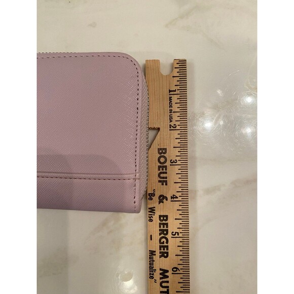 Anne Klein NWOT Lavender Pink Purple Wallet Clutch Wristlet 12 Credit Card Slots - Picture 12 of 12